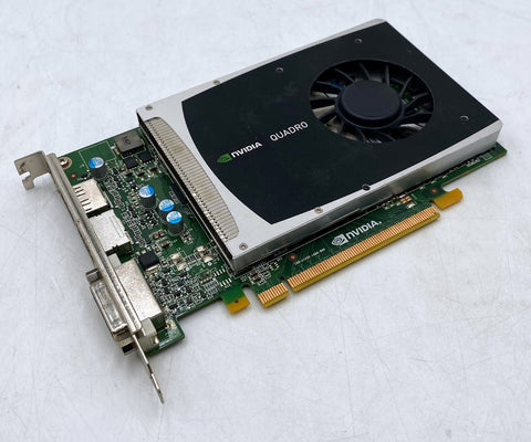 HP 616075-002 NVIDIA Quadro 2000 1GB DDR5 PCIe Graphics Card