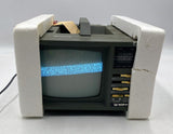 Vintage Nippon TV-511 5" POrtable Black and White Television w/ AM/FM Radio