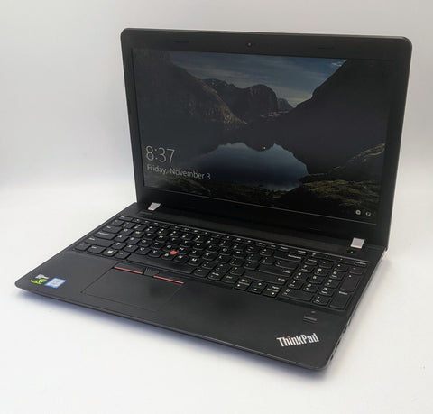 Lenovo ThinkPad E570 Laptop- 120GB SSD, 8GB RAM, Intel i7-7500U, Windows 10 Pro