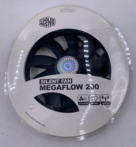 Cooler Master Silent Fan Megaflow 200 R4-MFJR-07FK-R1 200mm Case Fan