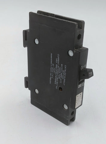 Eaton QCF1020 Thermal-Magnetic Circuit Breaker 20A 10kAIC Single-Pole 120/240V