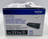 Brother TN-331BK Standard Yield Black Toner Cartridge