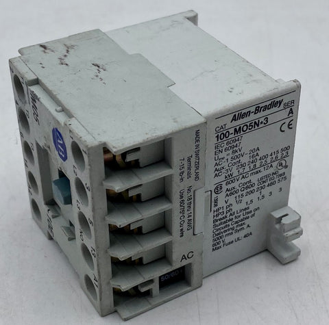 Allen Bradley Non-Reversing Mini Contactor 100-M05N-3
