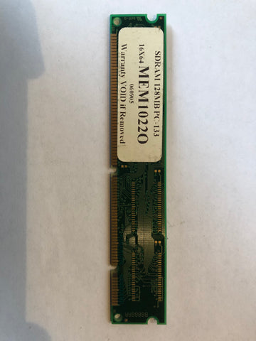 SDRAM 128 MB PC-133 Mem 1022o