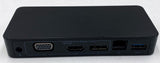 Dell D1000 Dual Video USB 3.0 Docking Station, 2 Displays Support