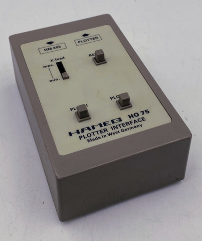 Hameg HO 75 Plotter Interface for HM 205