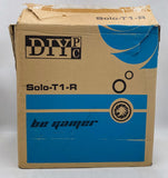 DIY PC SOLO-T1-R Mid Tower Gaming PC Case, 2x 120mm Fans, USB3.0