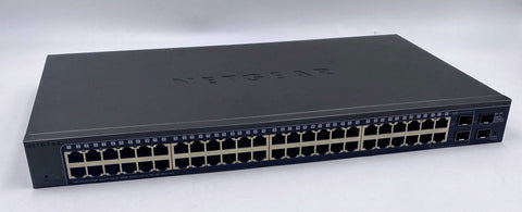 NETGEAR GS748Tv4 48-Port Gigabit Ethernet Smart Switch, 4 SFP Slots, 70W Max