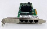 Intel I350-T4 4-Port Gigabit Ethernet PCIe Network Adapter 74-10521-01