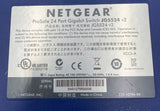 Netgear ProSafe JGS524v2 24-Port Gigabit Ethernet Switch