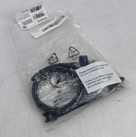 Targus DEFCON Compact Serialized Combo Cable Lock- ASP71GLX-25S