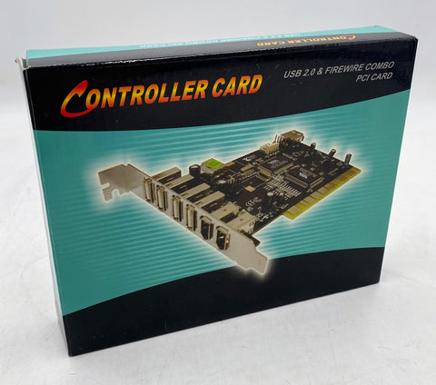 Unbranded USB 2.0 and FireWire Combo PCI Card, SIMT107B V1.1
