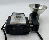Kodak Brownie Starlet Camera w/ Kodalite Midget Flasholder, Untested