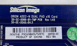 Silicon Image Sil1364 396075-001 DVI ADD2-N Dual Pad x16 PCIe DVI Add-on Card