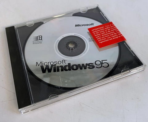 Vintage Microsoft Windows 95 Installation CD