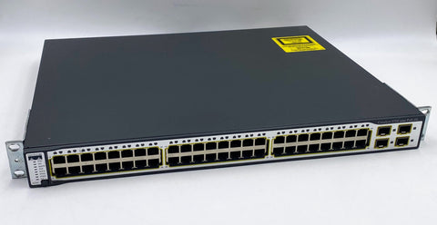 Cisco Catalyst 3750 Series 48-Port PoE Managed Switch- WS-C3750-48PS-S