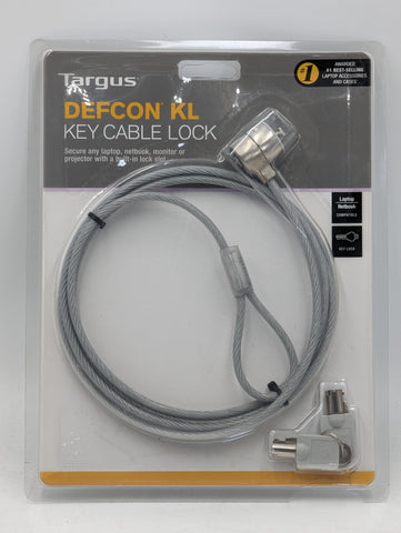 Targus Defcon KL Key Cable Lock- PA450U