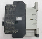ABB AE16-30-00 Contactor, 24VDC Coil, 3-Pole, 16A