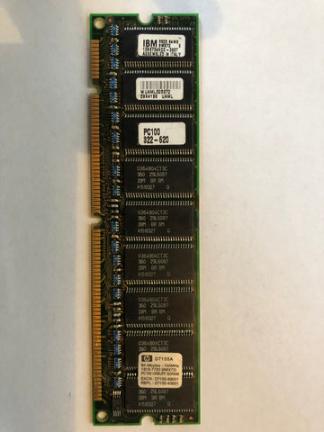 IBM memory PC100-322-620 64 mB -100mhz