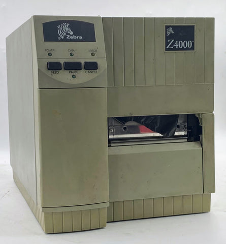 Zebra Z4000 Industrial Thermal Label Printer, 203 dpi, 4.1" Print Width