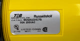 Russellstoll 9P54U2 250V Male Plug, 50A, 9C54U2/C75 250V Female Plug