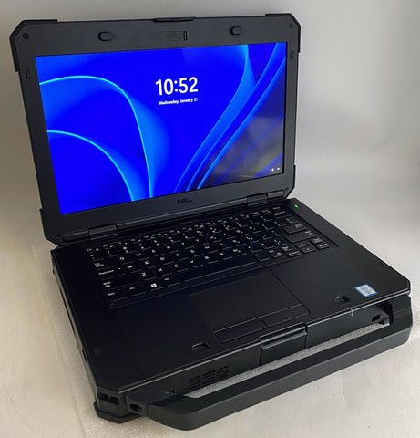Dell Latitude 5424 Rugged Laptop- 256GB SSD, 4GB DDR4 RAM, i7-8650U CPU, W 11 P