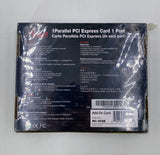 Rosewill RC-302E PCIe Parallel Card, 1 Port, 2.5 Mbps Data Rate
