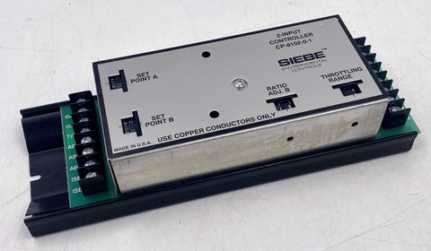 Siebe CP-8102-0-1 Temperature/Humidity 2-Input Controller