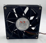 K KZ14038B012U Axial Fan 12V 7.2A 140x140x38mm 7200RPM 300CFM 6-Pin