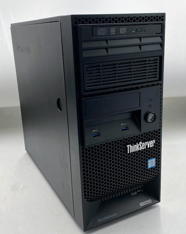Lenovo ThinkServer TS140 Server, E3-1226V3 CPU, 4GB DDR3L, No HDD/OS