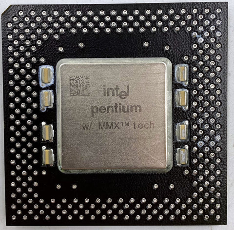 Intel Pentium MMX Processor SY060 200MHz Socket Socket 7 66MHz
