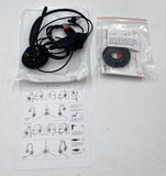 Arama A800 Call Center Headset with Noise-Canceling Microphone, 3.5mm Jack