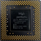 Intel Pentium MMX Processor SY060 200MHz Socket Socket 7 66MHz
