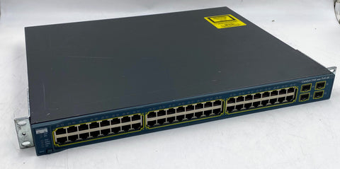 Cisco Catalyst 3560 Series PoE-48 48-Port Ethernet Switch- WS-C3560-48PS-S