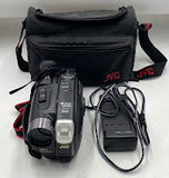 JVC VideoMovie GR-AX77 VHS-C Camcorder, 22x Optical Zoom, f=3.8-83.6mm
