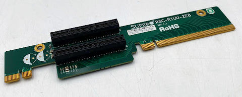 Supermicro RSC-R1UU-2E8 1U Riser Card with 2x PCI Express x8