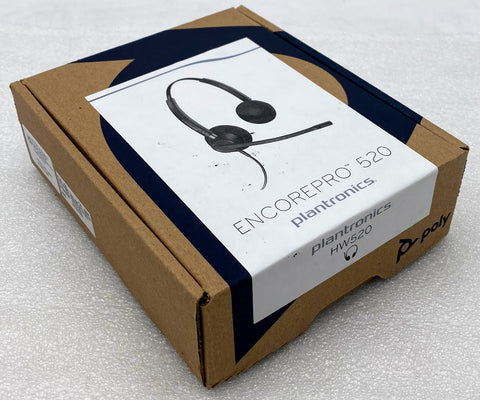 Plantronics EncorePro 520 HW520 QD Wired Noise Cancelling Binaural Headset