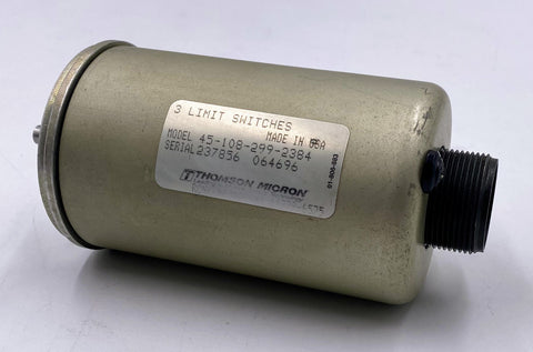 Thomson Micron 45-108-299-2384 3 Limit Switches