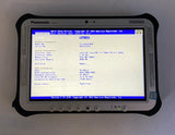 Panasonic FZ-G1U5474VM Toughpad- No storage, 8GB DDR3 RAM, i5-7300U, No OS