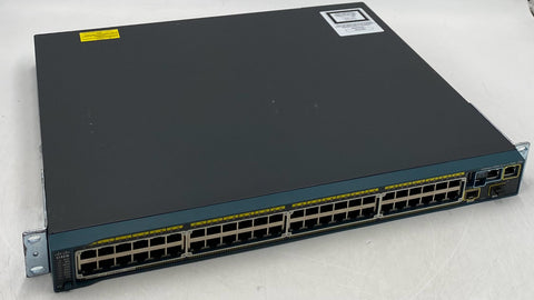 Cisco WS-C2960S-48FPD-L 48-Port Gigabit Network Switch