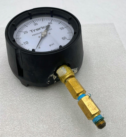 H.O. Trerice 52-2198 Pressure Gauge, 0-60PSI
