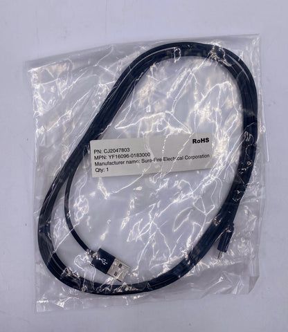 Sure-Fire Electrical CJ2047803 USB to Micro USB Cable