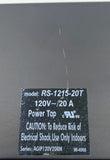 Tripp-Lite RS-1215-20T 1U Rack-Mount Power Strip, 120V, 20A