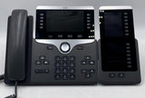 Cisco CP-8851 Business Phone with CP-8800-A-KEM Expansion Module