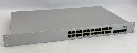 Cisco Meraki MS220-24-HW 24-Port Gigabit Switch, Unclaimed