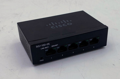 Cisco SG110D-05 5-Port Gigabit Desktop Switch