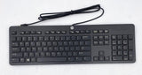 HP Business Black USB Slim Style Windows Enhanced Keyboard 803823-001