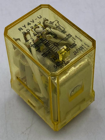 IDEC RY4V-U Relay, 4PDT, 5A, 240VAC