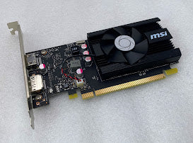 MSI NVIDIA GeForce GT 1030 2GB GDDR4 PCIe Graphics Card