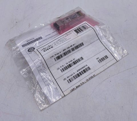 Cisco SFP-10G-SR-S 10GBASE-SR Optical Transceiver